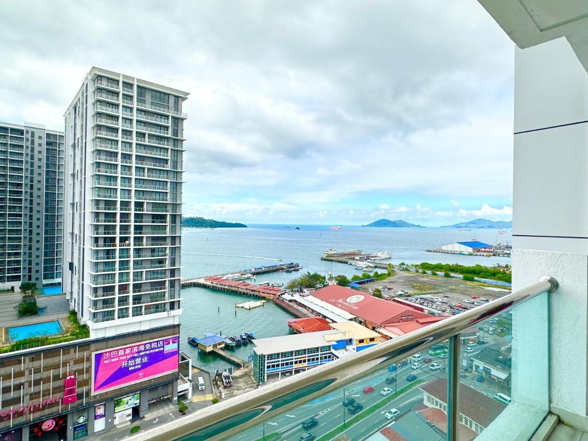 M Centro City Centre @ Gaya Street By Sunset Seaview Vacation Condos Kota Kinabalu Exterior foto