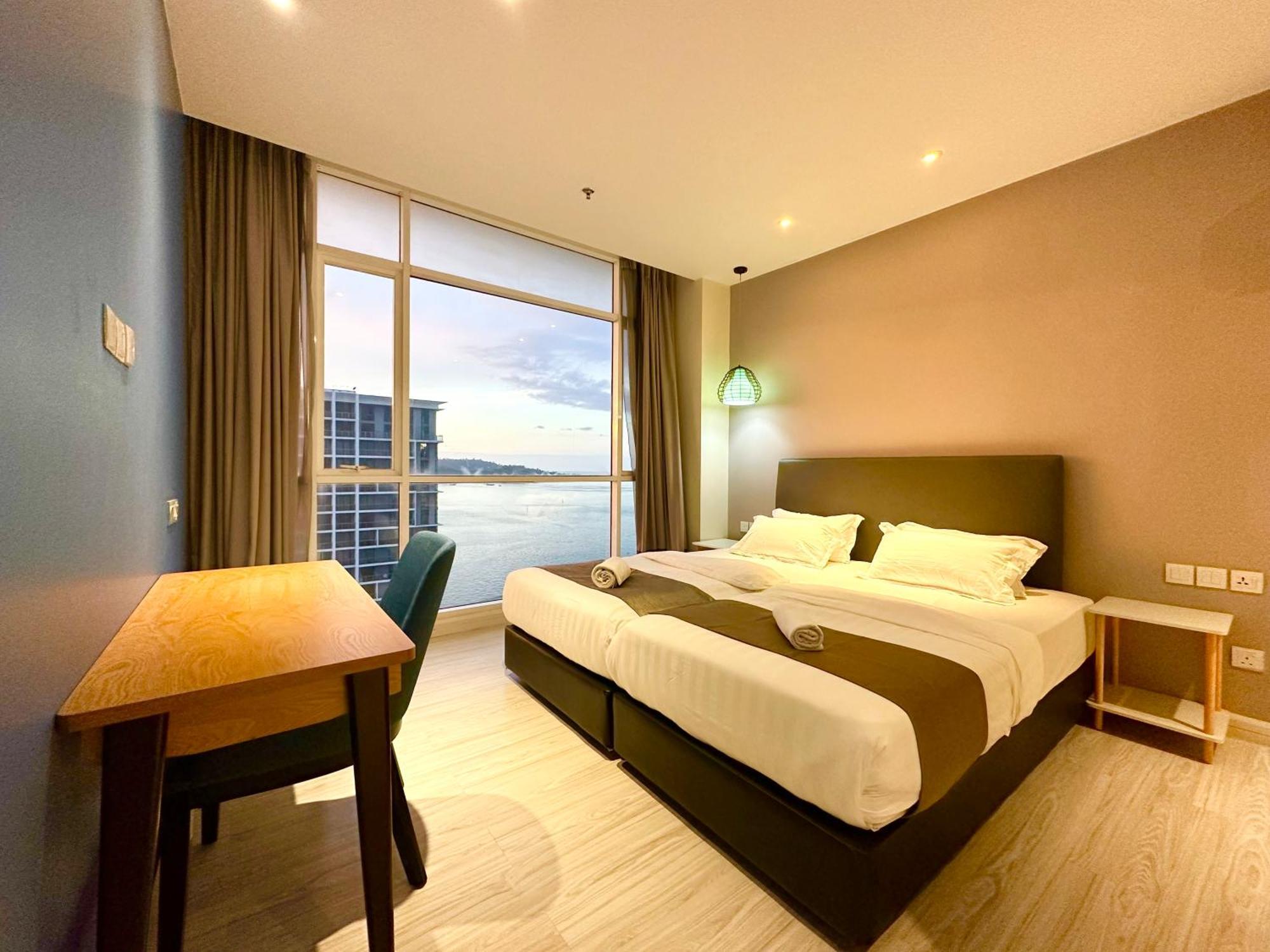 M Centro City Centre @ Gaya Street By Sunset Seaview Vacation Condos Kota Kinabalu Exterior foto